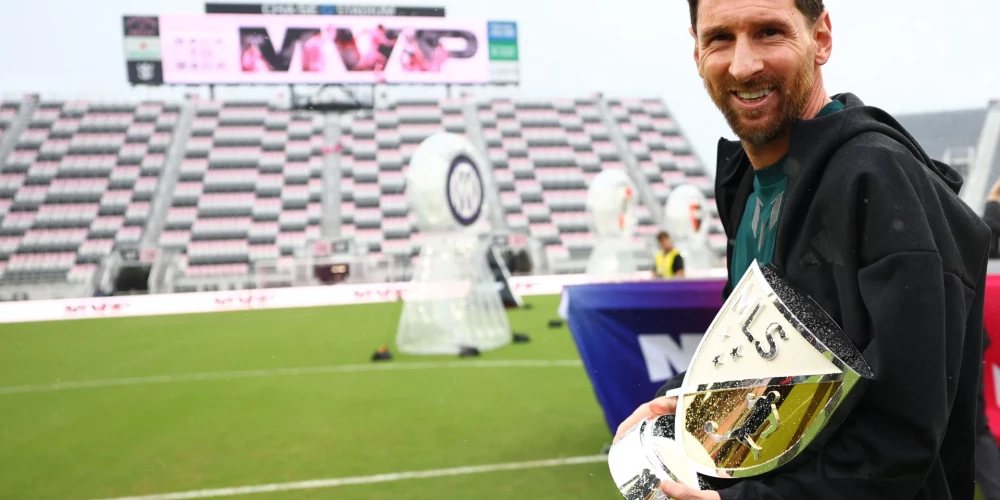 Lionels Mesi ar MLS vērtīgākā spēlētāja balvu
