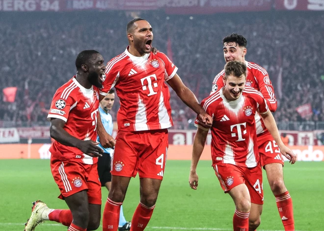 "Bayern" pieveic "Sporting" un panāk UEFA Čempionu līgas līderi "Arsenal"