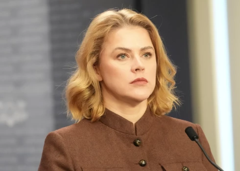 Ministru prezidente Evika Siliņa. 