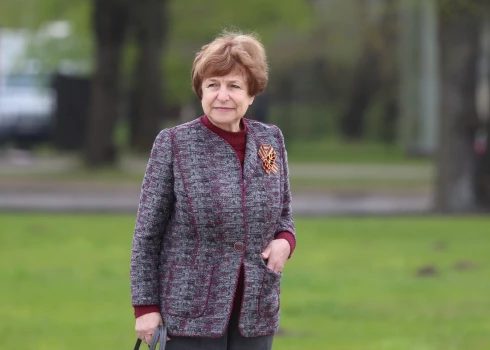 Bijusī Eiropas Parlamenta deputāte Tatjana Ždanoka.
