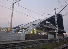 FOTO,VIDEO: Rīgas Centrālā stacija pamazām iegūst savas jaunās aprises