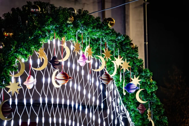 Даугавпилс поражает праздничным креативом.