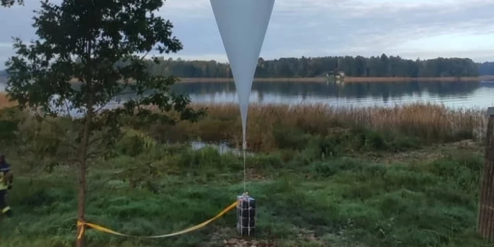 Pabeigta izmeklēšana par iespējamu cigarešu pārvietošanu ar meteoroloģiskajiem baloniem Krāslavas novadā. 