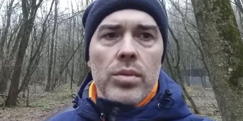 Šis vīrietis apgalvo, ka ar varu piedalīties karā nevienam Krievijā neliek...