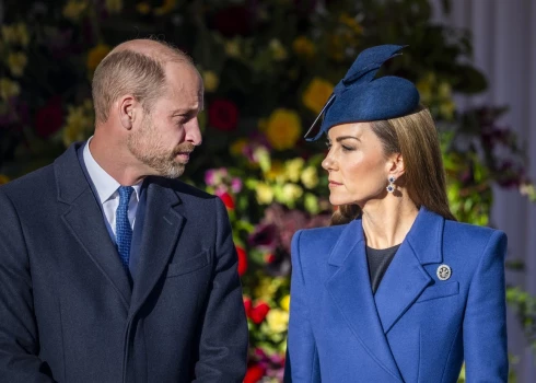 Princis Viljams un princese Ketrīna.