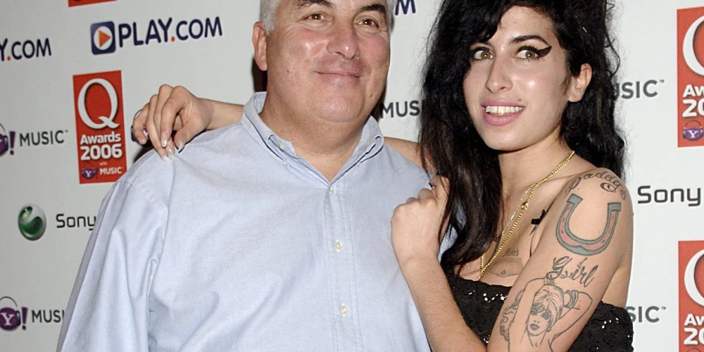 Eimija Vainhausa ar tēti Miču Vainhausu 2006. gadā.