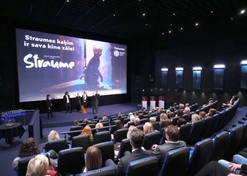 Kinoteātrī "Splendid Palace" atklāta Straumes zāle.