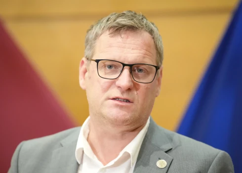 Rīgas domes priekšsēdētājs Viesturs Kleinbergs. 