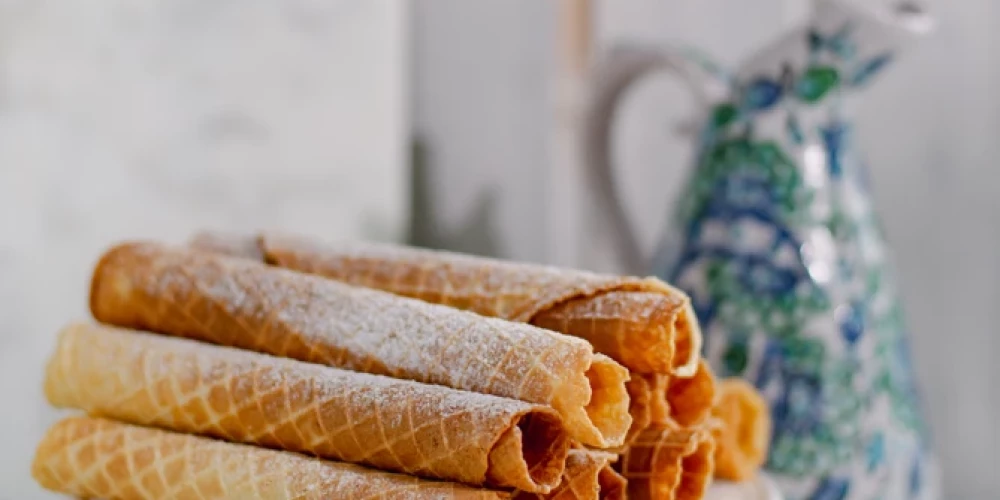 Īpaši gardas plānās vafeles