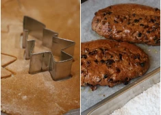 Divi ideāli Ziemassvētku deserti: slavenais augļu kēkss “Stollen” un pašceptas piparkūkas pēc restorāna "Ferma" konditores receptes