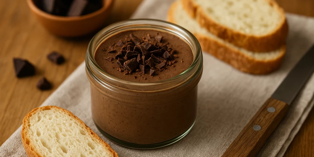 Aknu pastēte ar šokolādi