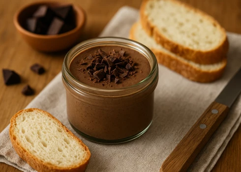 Aknu pastēte ar šokolādi