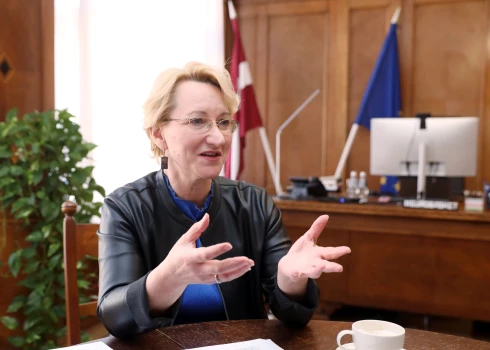 Izglītības un zinātnes ministre Dace Melbārde.