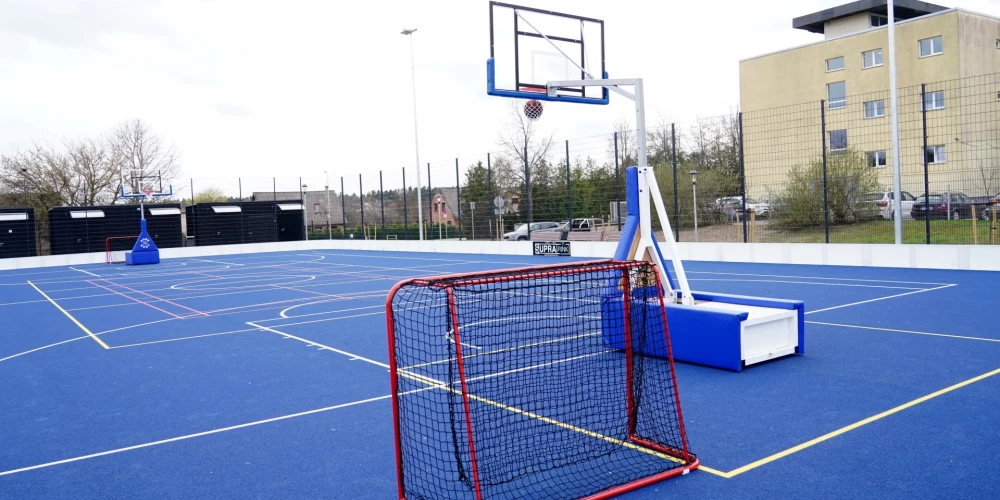 Pagājušā gada pavasarī Mārupes novada pašvaldība jaunu sporta laukumu atklāja Piņķu multifunkcionālajā stadionā.