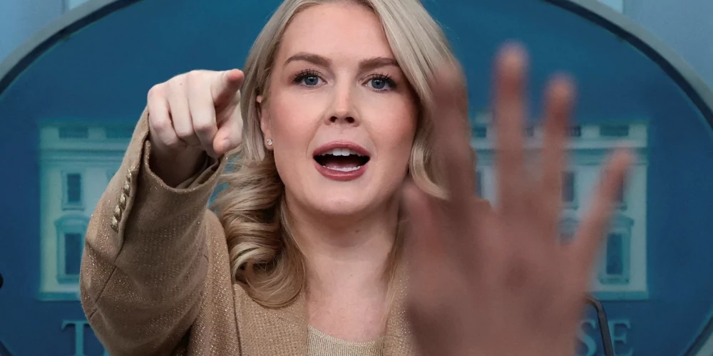 Baltā nama preses sekretāre Kerolaina Levita