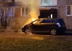 Возгорание автомобиля в Кенгарагсе: бдительность прохожей предотвратила трагедию