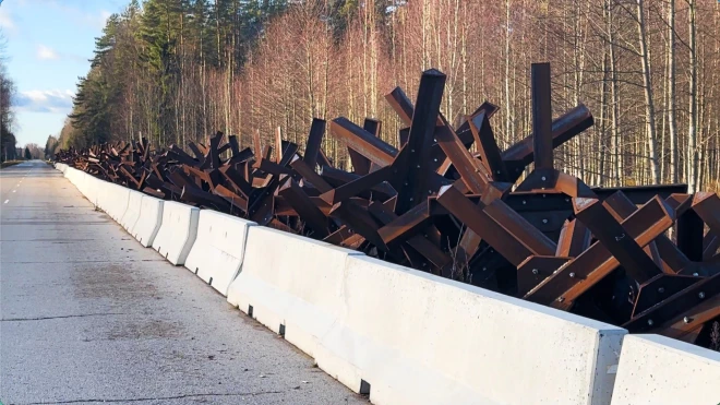 Tā tagad izskatās pieeja slēgtajam robežkontroles punktam “Silene”.