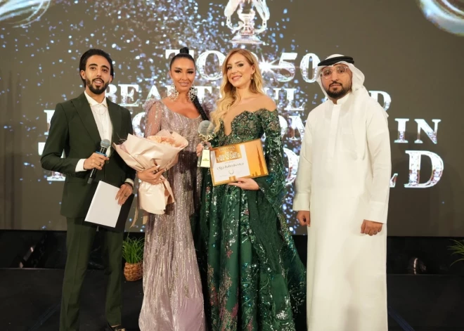 Латвийка на подиумах Дубая: Ольга Балтрукевич стала лицом Emirates Fashion Week и вошла в ТОП-50 женщин мира