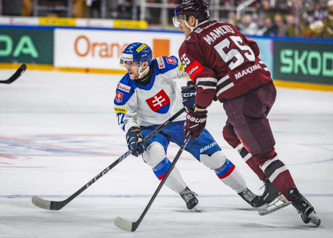 Latvija pret Slovākiju.