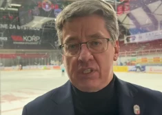 VIDEO: pēc zaudējuma Slovākijai Vītoliņš uzsver komandas cīņassparu