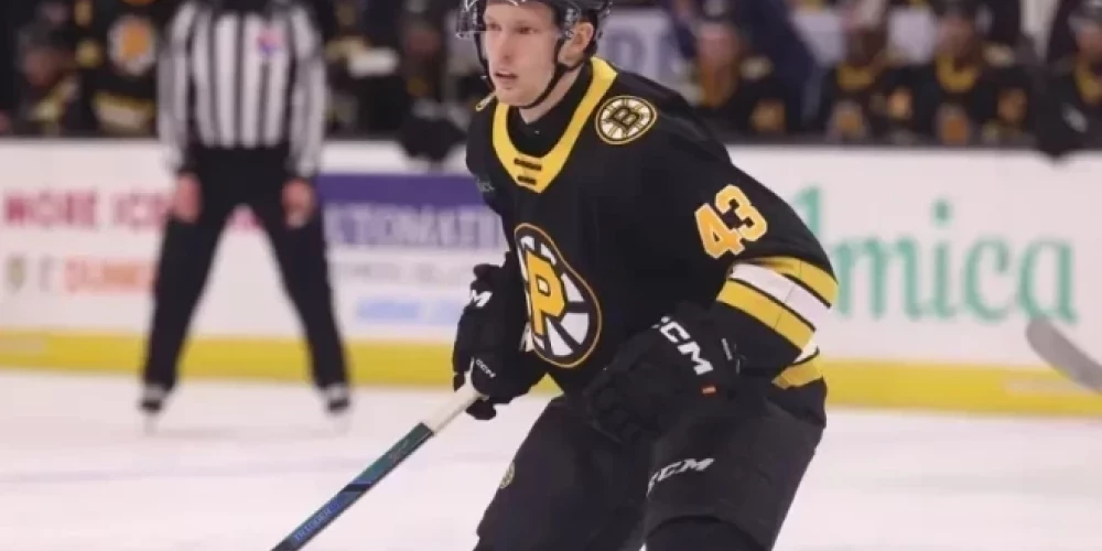 Latvijas uzbrucējs Dans Ločmelis piektdien guva vārtus Amerikas Hokeja līgas (AHL) mačā un palīdzēja Providensas "Bruins" komandai izcīnīt uzvaru.