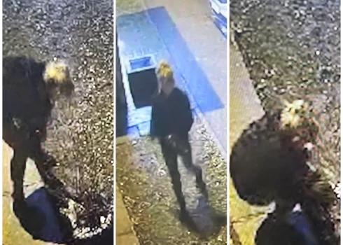 Ja atpazīsti foto un video redzamo sievieti - ziņo Valsts policijai.