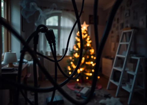 Почти половина «электропожаров» в Латвии из-за проводов и перегруза.