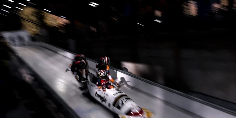 Latvijas bobsleja četrinieku ekipāža ar pilotu Renāru Grantiņu izcīnīja 13. vietu.