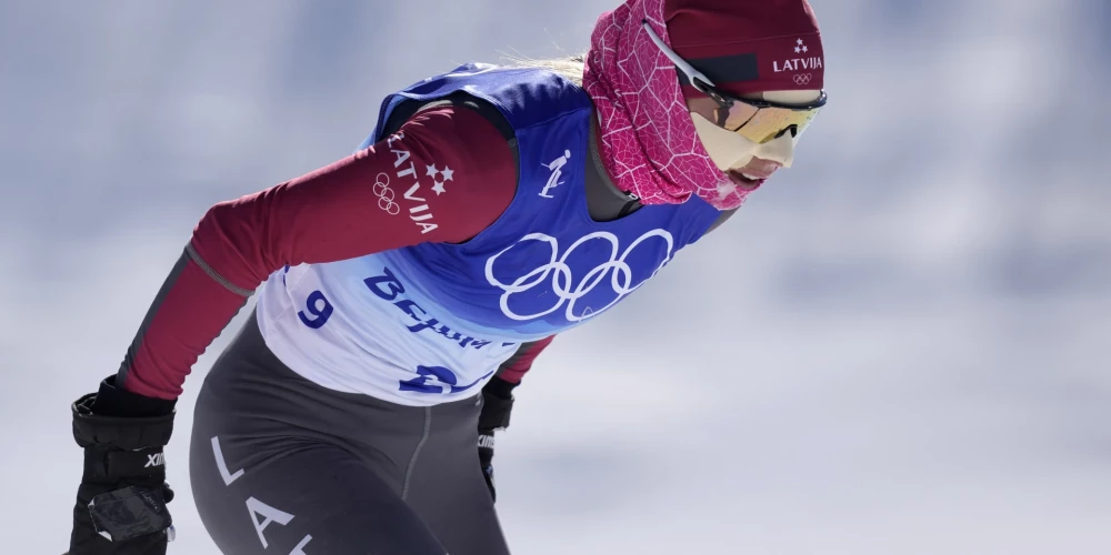 Latvijas distanču slēpotāja Patrīcija Eiduka.