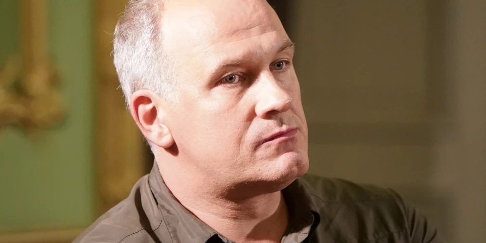 Aktieris Andris Keišs. 