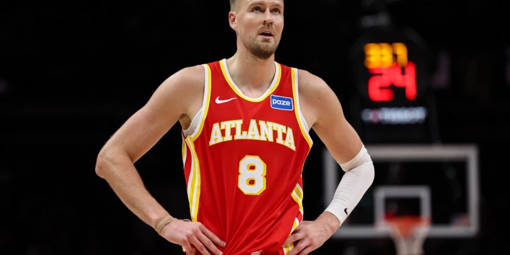 Latvijas basketbolists Kristaps Porziņģis. 