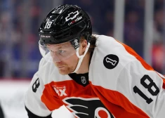 Ābolam desmit minūtes Filadelfijas "Flyers" trešajā zaudējumā pēc kārtas