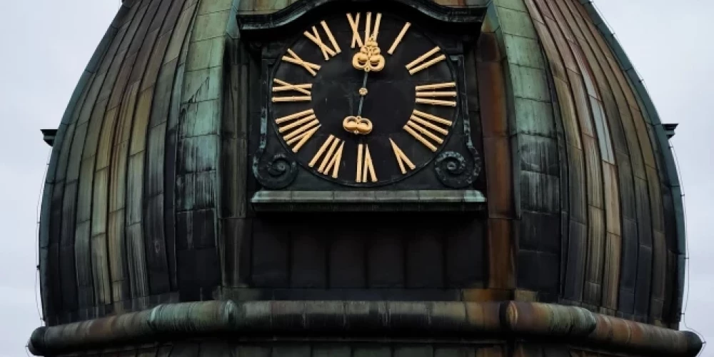 Часы церкви Святого Петра в Риге были первым публичным указателем времени в городе.