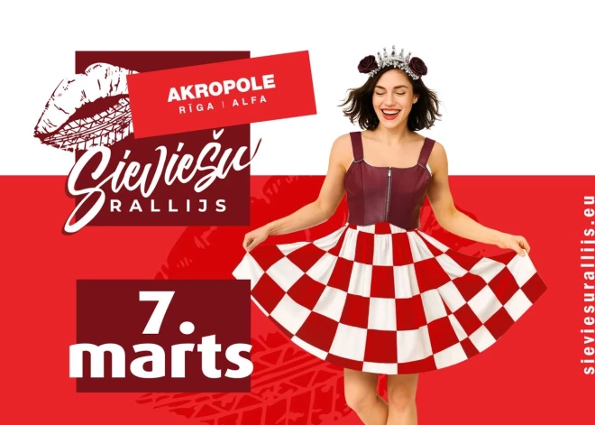 Gada sievišķīgākais pasākums - Akropole sieviešu rallijs, startēts 7. martā