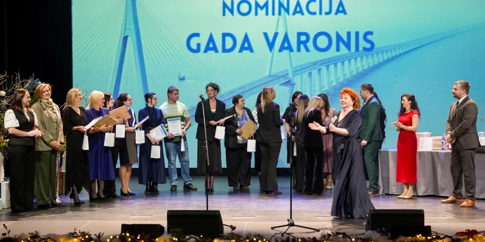  Divpadsmito reizi sveikti labākie Rīgas sociālās un veselības aprūpes jomas darbinieki. 