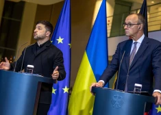 "Pamieru nodrošinās NATO un ES līķi" - Zelenska un Merca preses konferencē noticis kuriozs pārpratums