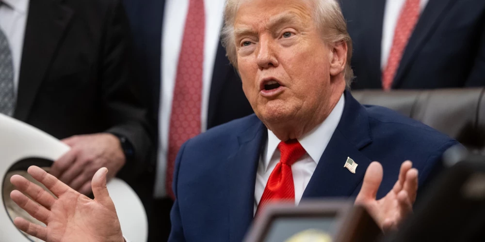 ASV prezidents Donalds Tramps paziņo par progresu miera sarunās par Ukrainu