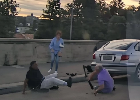 Boriss un Sofija Gurmani nebaidījās stāties pretī slepkavam (ekrānuzņēmums no video)