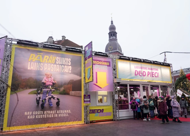 Vairāk nekā ceturtdaļmiljons! “Dod pieci!” maratonā līdz ceturtās dienas vakaram saziedoti 256 278 eiro