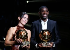 "Ballon d'Or" ieguvēji Dembelē un Bonmanti saņem arī FIFA gada futbolistu balvas