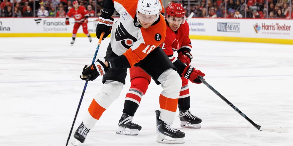 "Flyers" uzvar Monreālas "Canadiens" komandu.