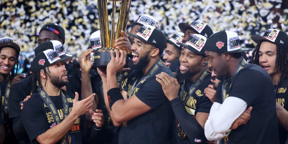 Ņujorkas "Knicks" beidzot izcīnījusi kādu titulu!