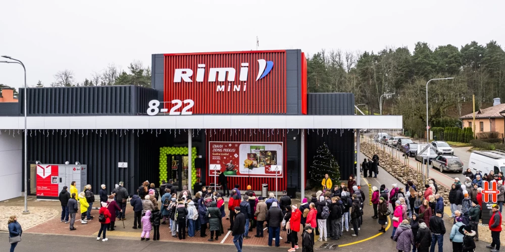 Новый Rimi в Смилтене уже работает ежедневно до 22:00.