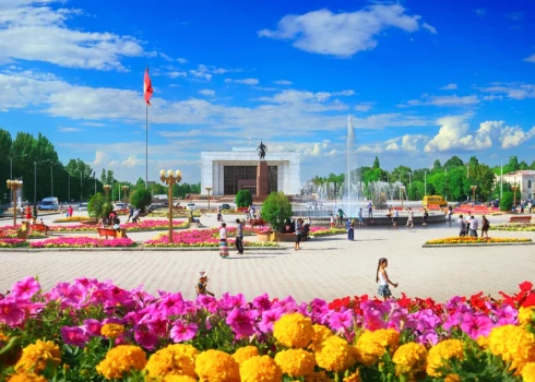 Город Бишкек.