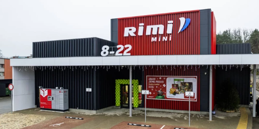 Jaunais veikals izceļas ar ērtu, pircējiem un videi draudzīgu, modernu veikala vidi. 