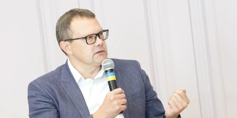 Глава Латвийской логистической ассоциации Нормундс Круминьш.