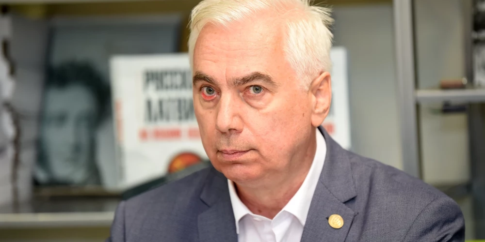 Latvijas Krievu kopienas prezidents Viktors Guščins.