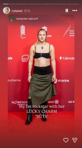 Ekrānuzņēmums no "Instagram".