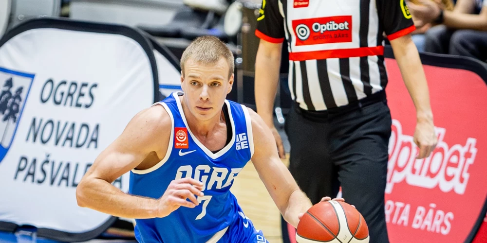 "Ogres" basketbolisti iekļūst kausa ceturtdaļfinālā.