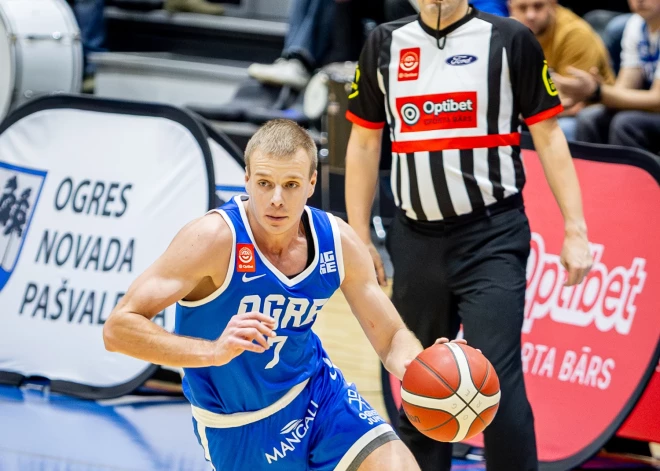 “Ogres" basketbola komanda kļūst par pirmo Latvijas kausa ceturtdaļfinālisti